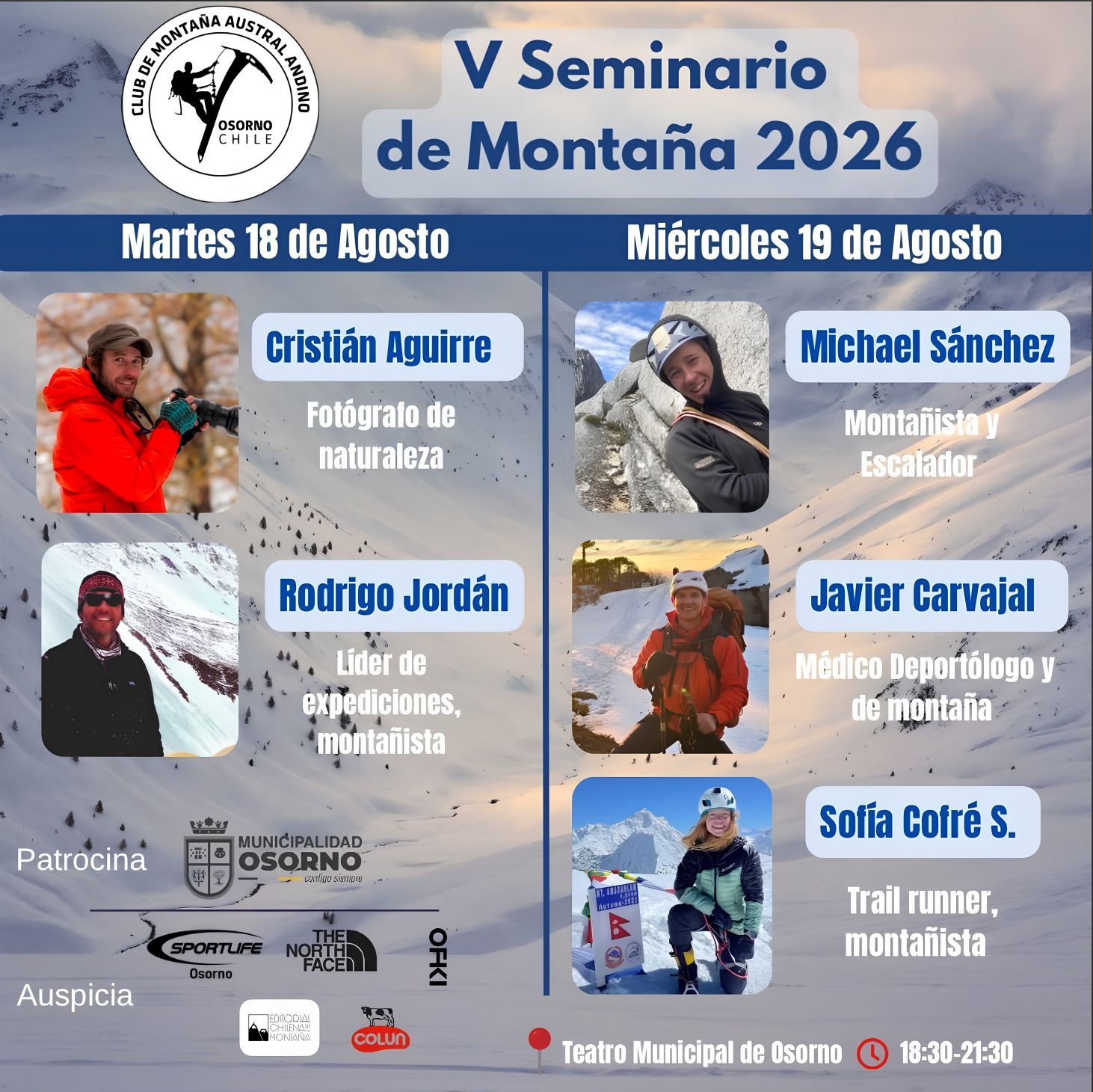 Del senderismo al montañismo: Club Austral Andino destaca la importancia de prepararse para disfrutar la montaña.
